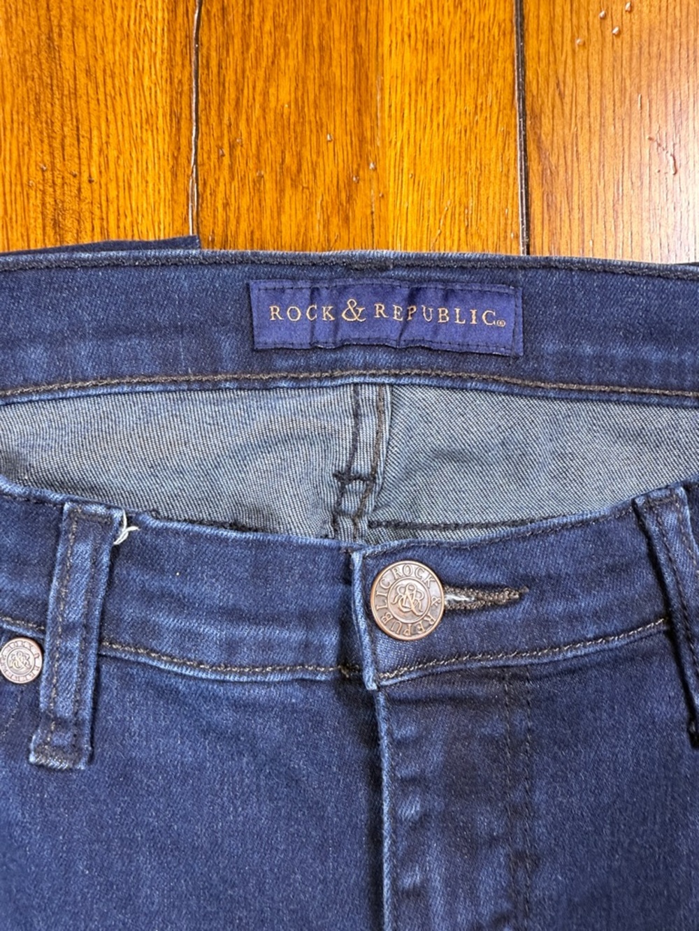Rock & Republic Bootcut Denim Size 12 - Picture 2 of 6